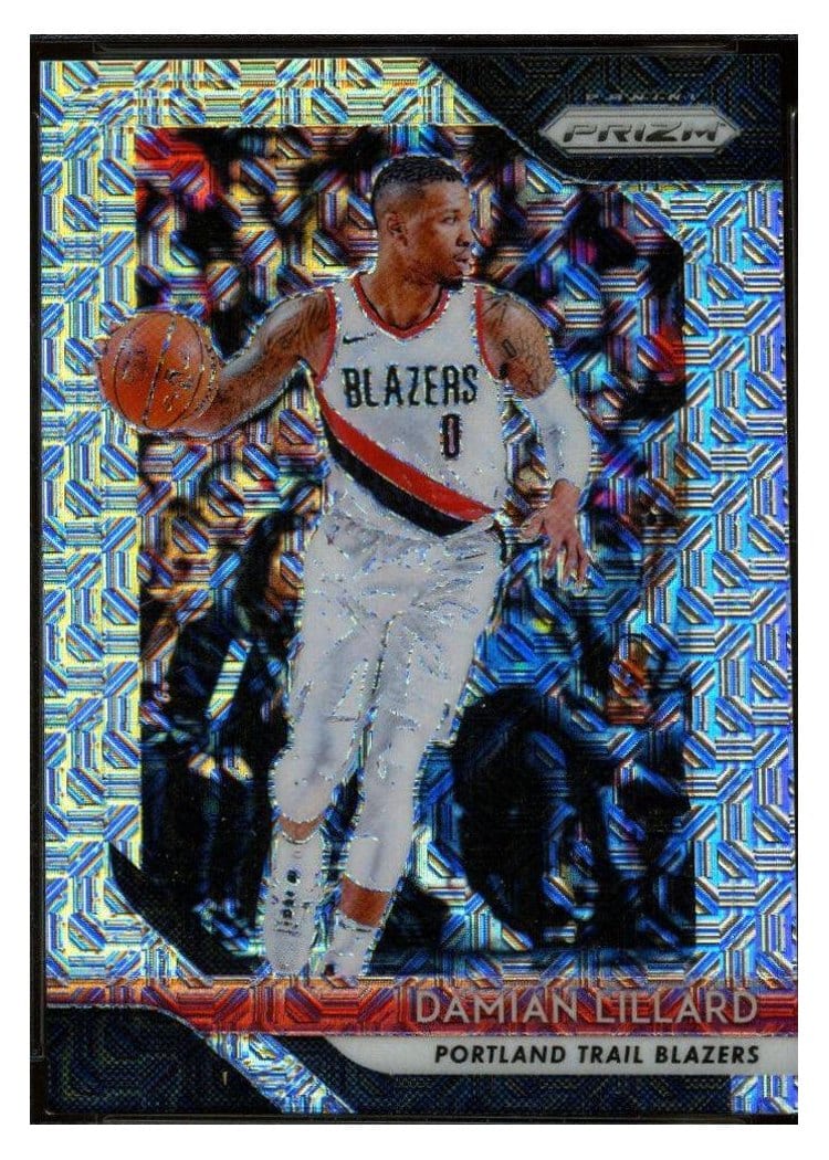 2018-19 Panini Prizm Base Set Damian Lillard #81 card