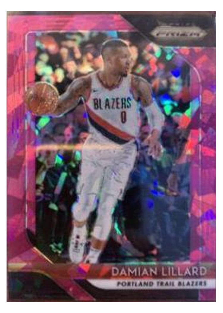 2018-19 Panini Prizm Base Set Damian Lillard #81 card