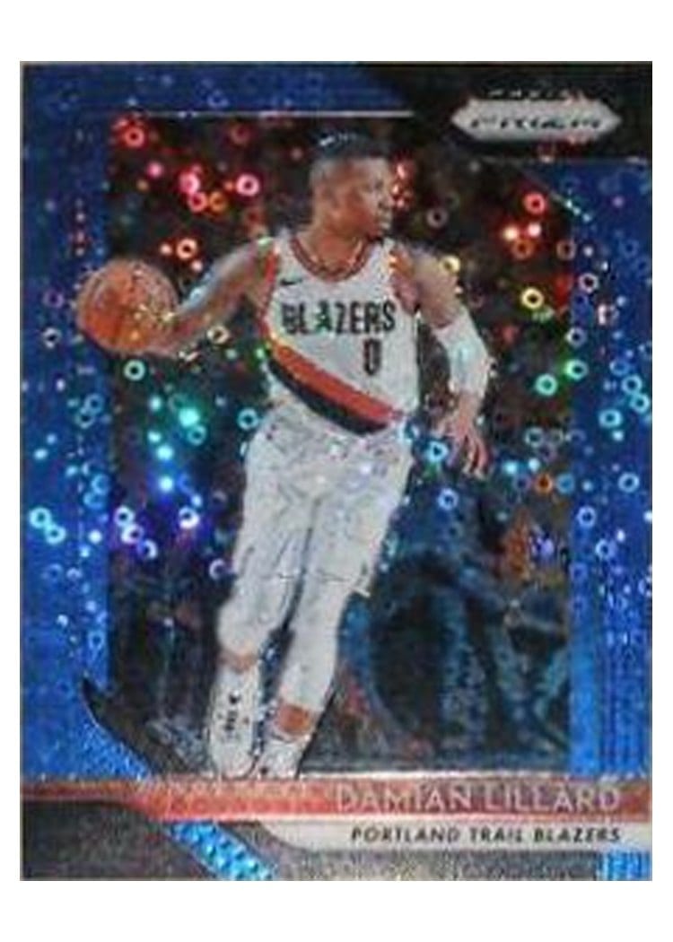 2018-19 Panini Prizm Base Set Damian Lillard #81 card