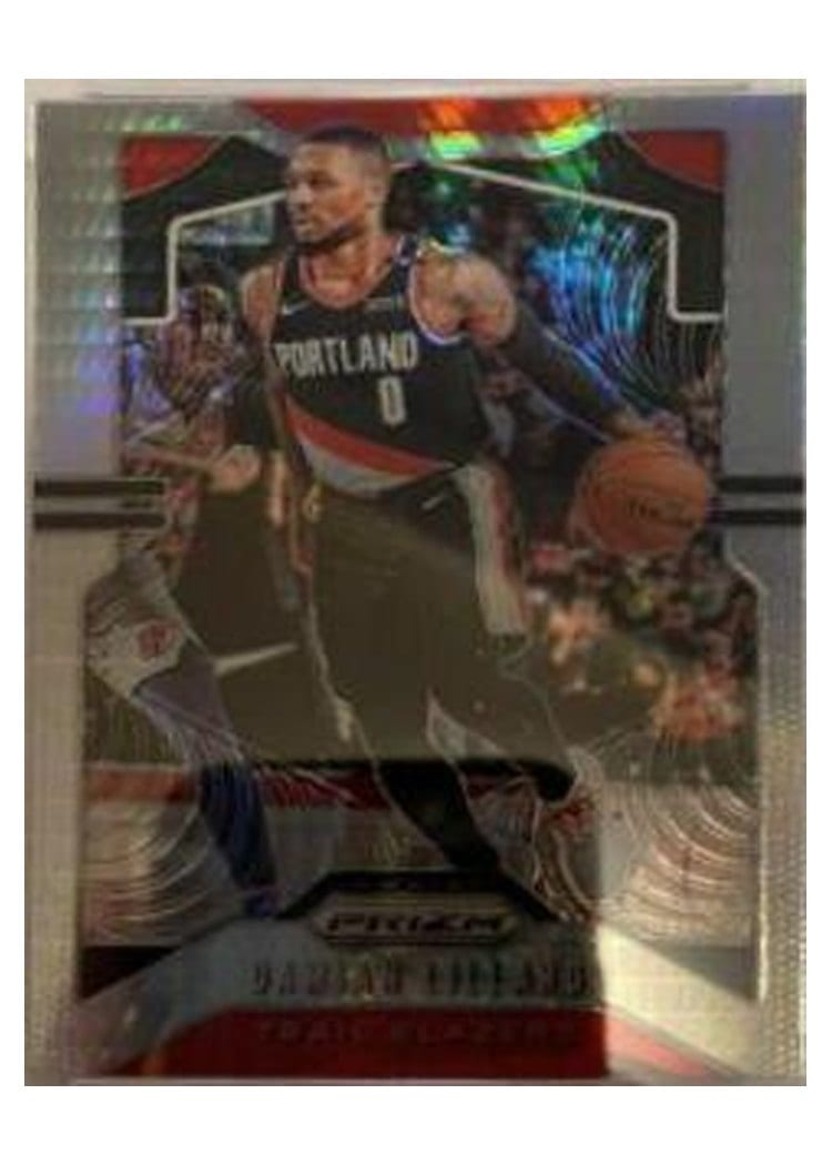 2019-20 Panini Prizm Base Set Damian Lillard #112 card