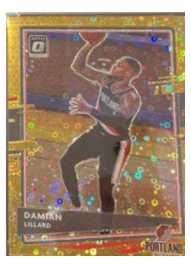 2020-21 Donruss Optic Base Set Damian Lillard #144 card