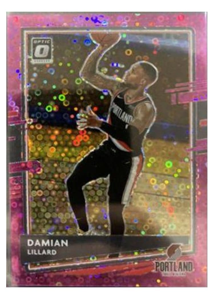2020-21 Donruss Optic Base Set Damian Lillard #144 card