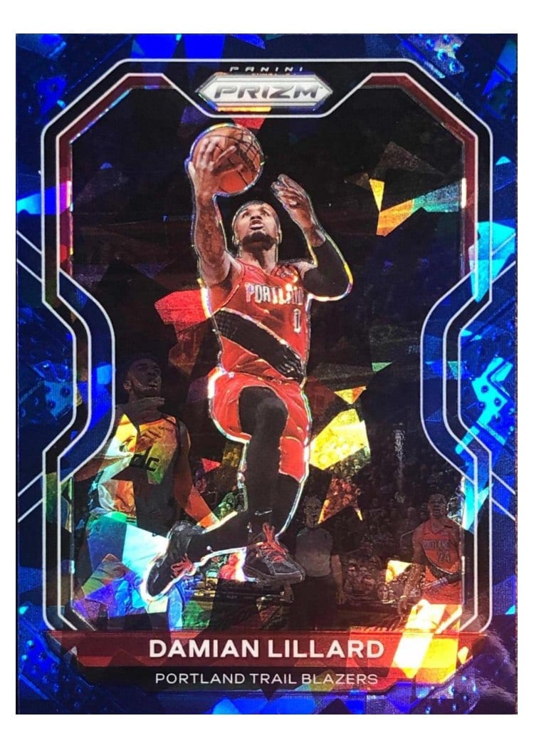 2020-21 Panini Prizm Base Set Damian Lillard #173 card