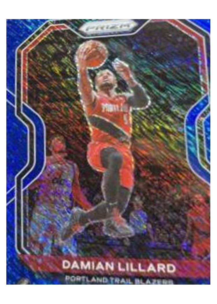 2020-21 Panini Prizm Base Set Damian Lillard #173 card