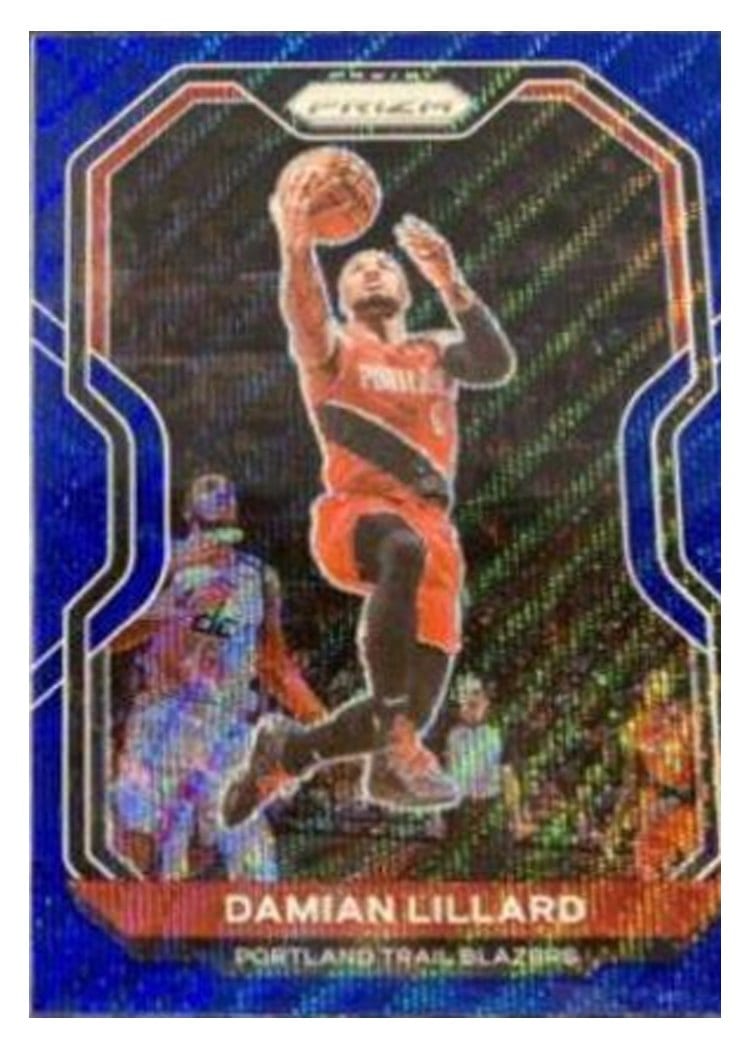 2020-21 Panini Prizm Base Set Damian Lillard #173 card