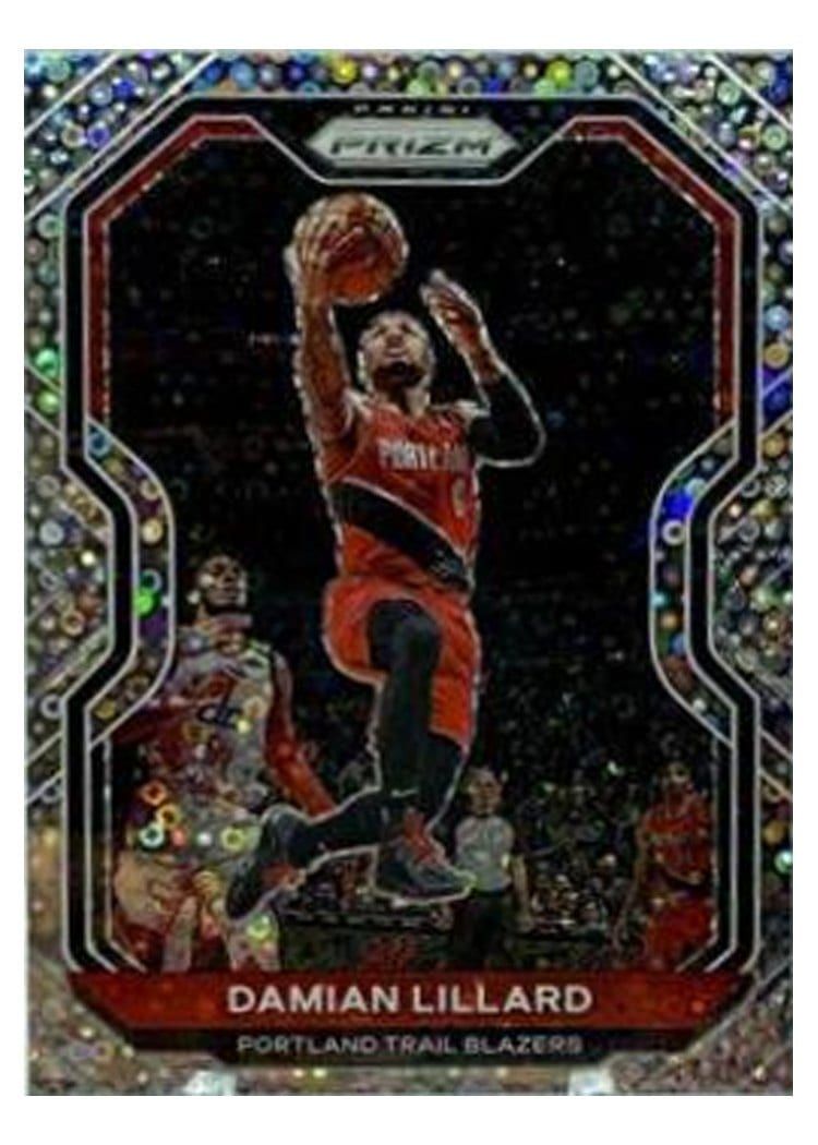 2020-21 Panini Prizm Base Set Damian Lillard #173 card