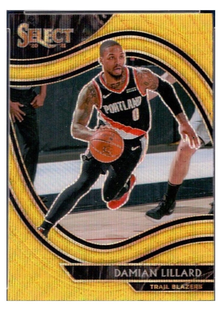 2020-21 Panini Prizm Base Set Damian Lillard #173 card
