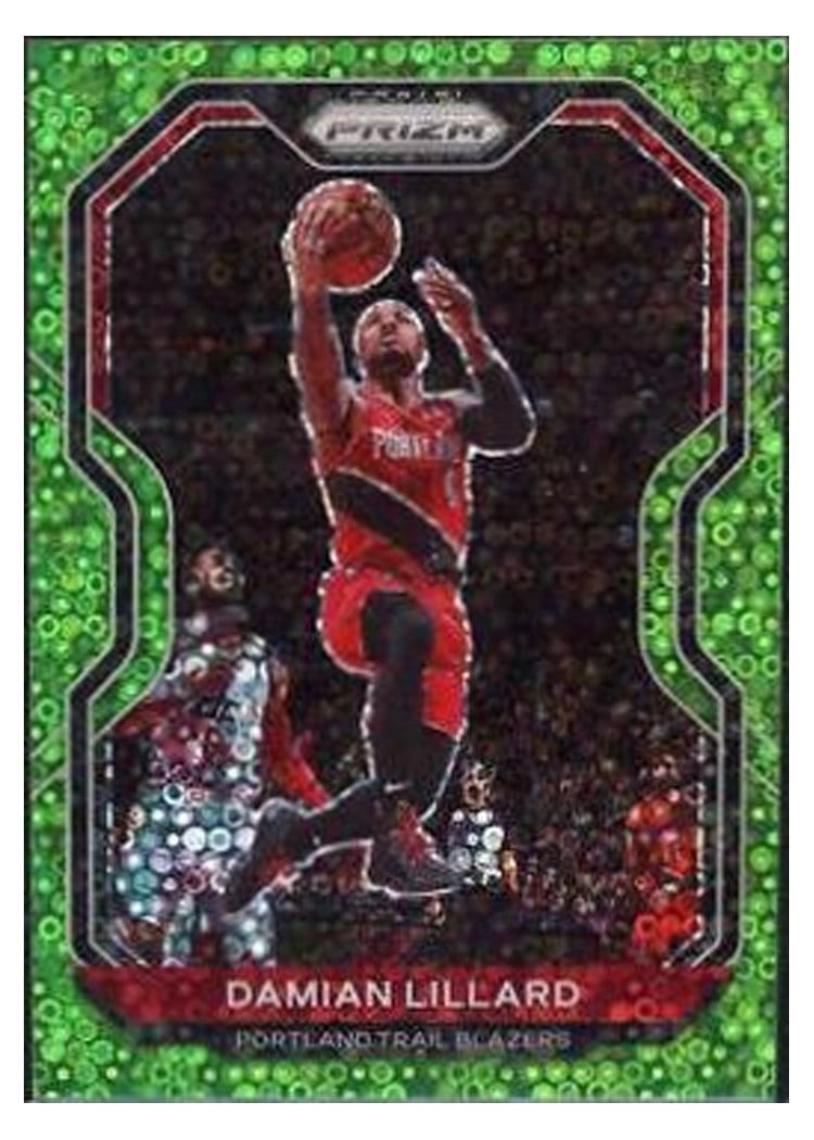 2020-21 Panini Prizm Base Set Damian Lillard #173 card