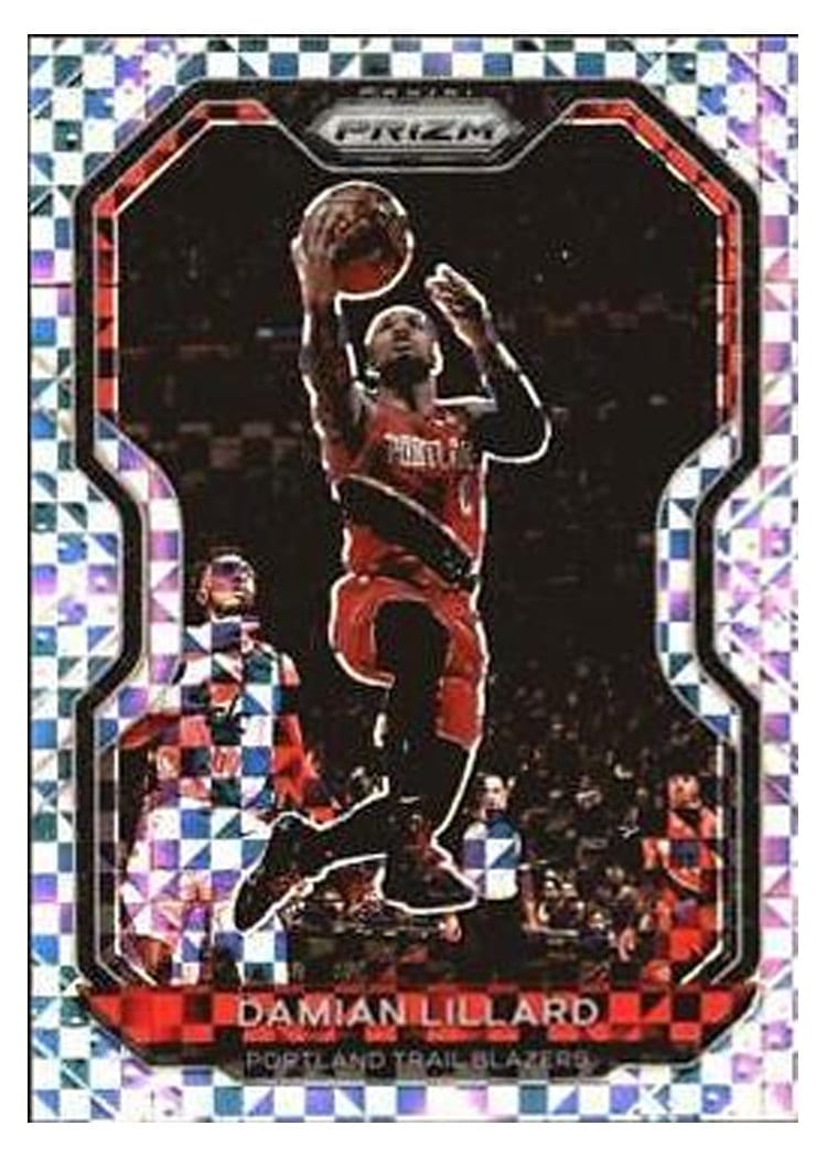 2020-21 Panini Prizm Base Set Damian Lillard #173 card