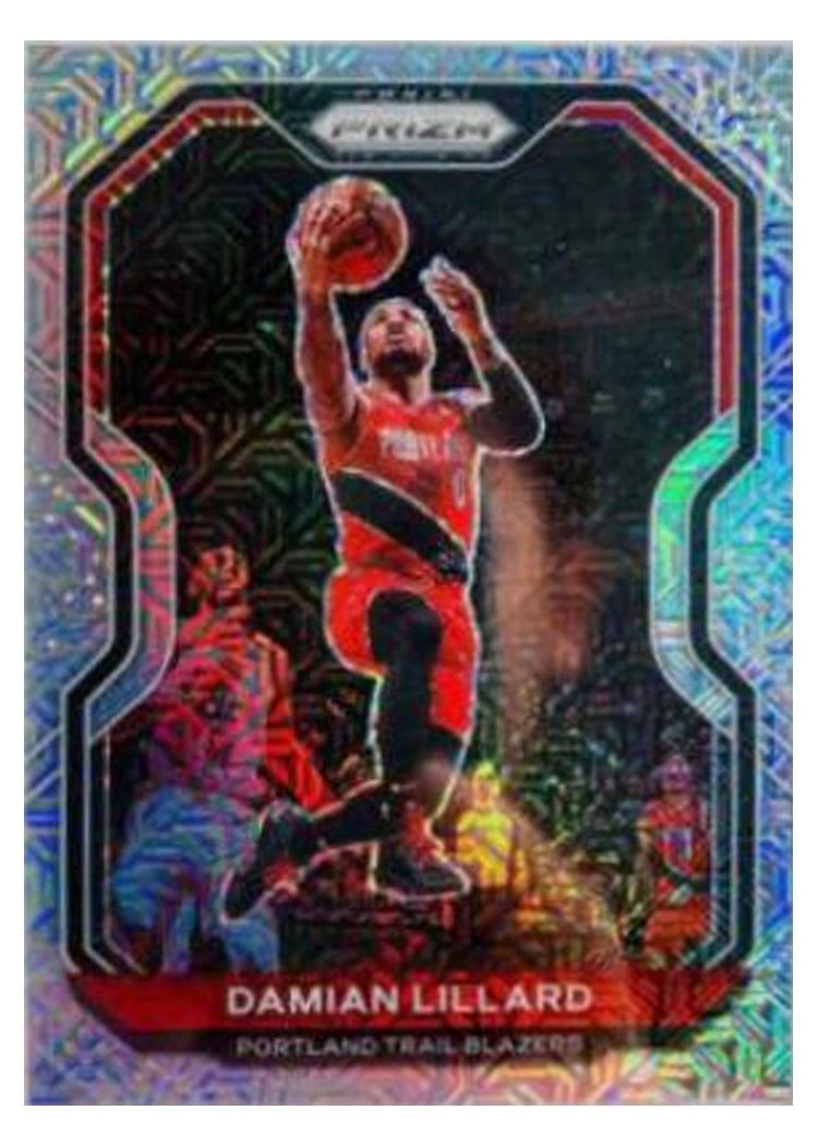 2020-21 Panini Prizm Base Set Damian Lillard #173 card