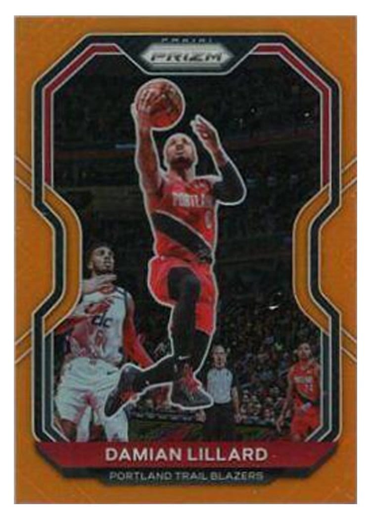 2020-21 Panini Prizm Base Set Damian Lillard #173 card