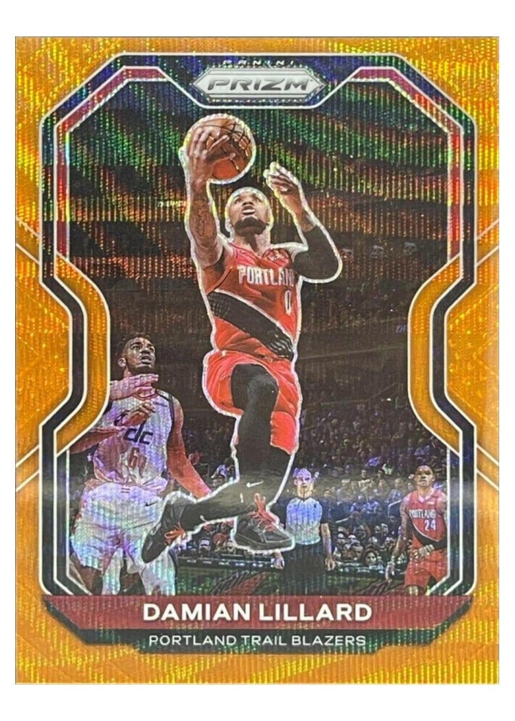 2020-21 Panini Prizm Base Set Damian Lillard #173 card