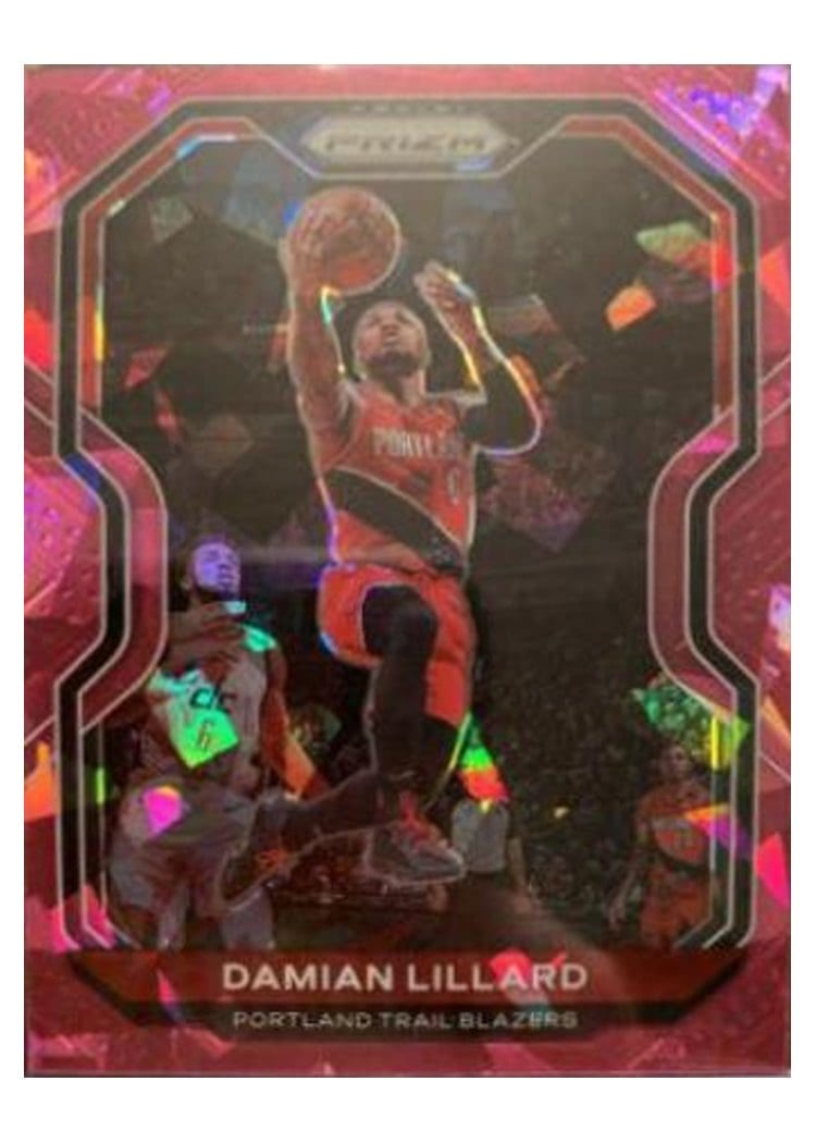 2020-21 Panini Prizm Base Set Damian Lillard #173 card