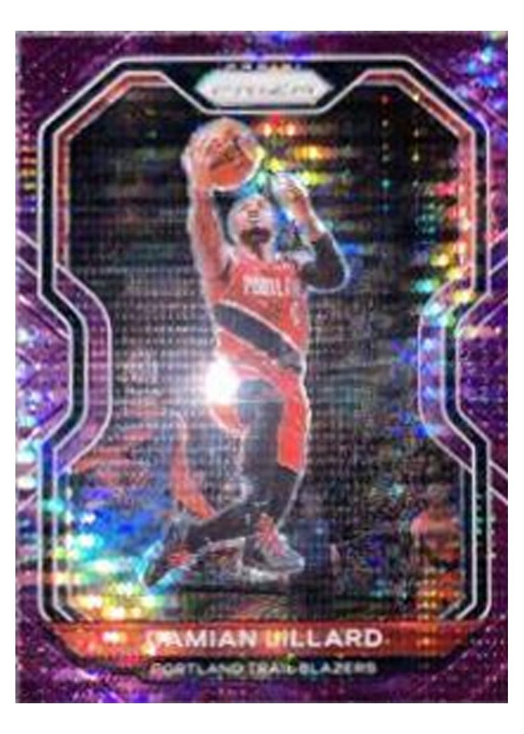 2020-21 Panini Prizm Base Set Damian Lillard #173 card