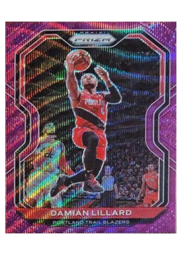 2020-21 Panini Prizm Base Set Damian Lillard #173 card