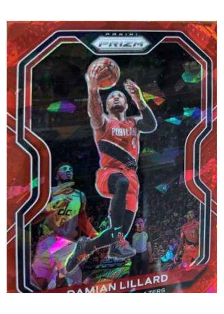 2020-21 Panini Prizm Base Set Damian Lillard #173 card