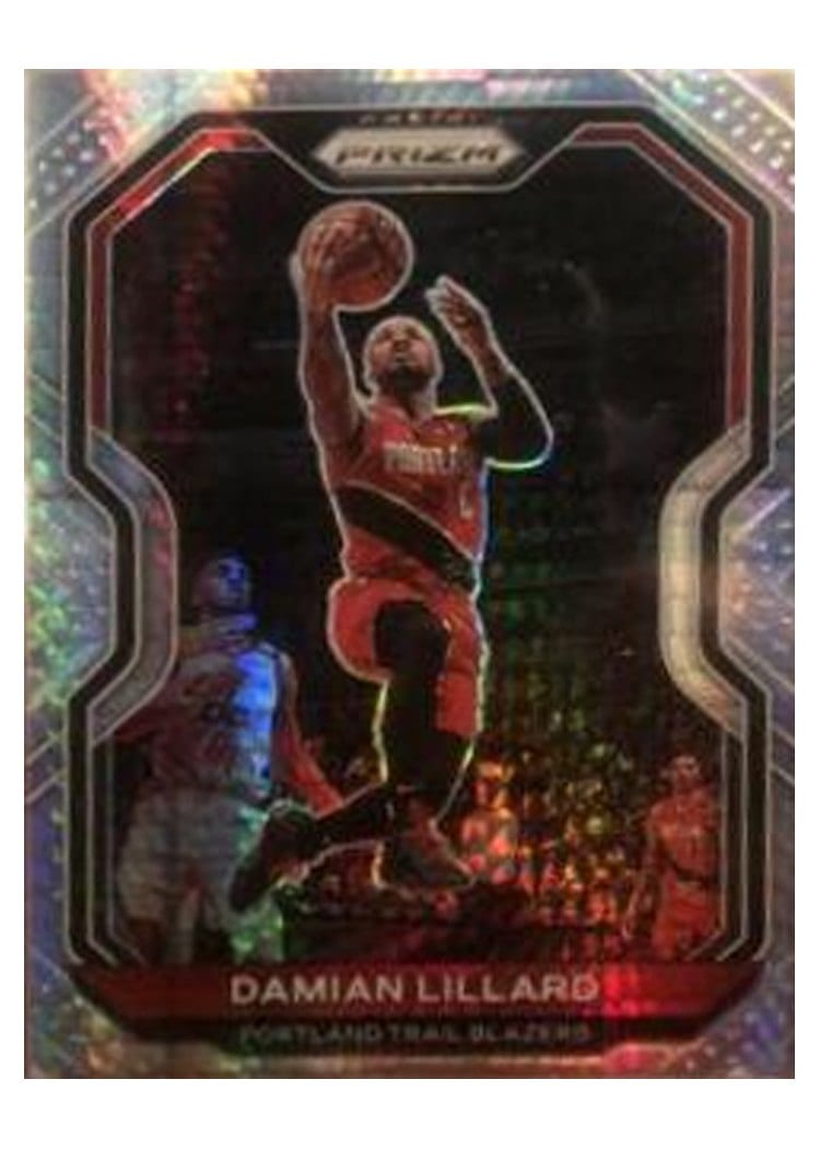 2020-21 Panini Prizm Base Set Damian Lillard #173 card