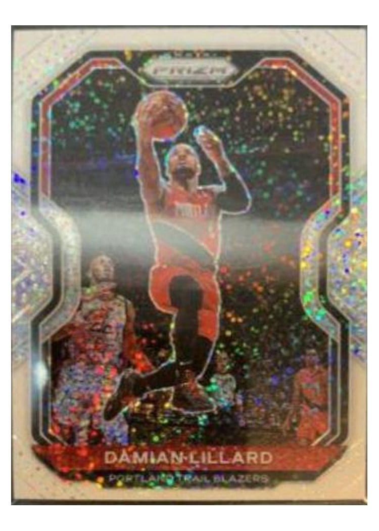 2020-21 Panini Prizm Base Set Damian Lillard #173 card