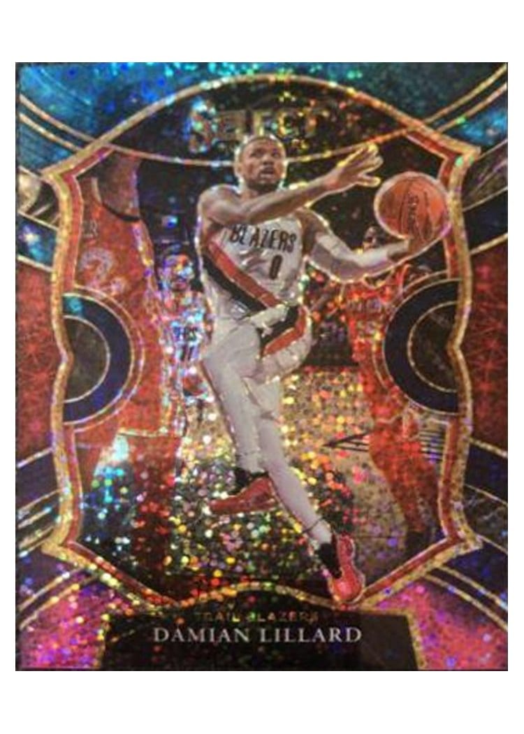 2020-21 Panini Select Base Set Damian Lillard #24 card