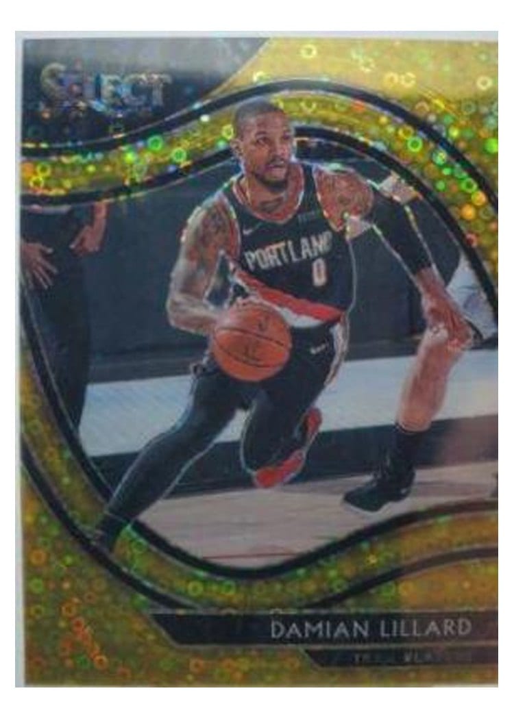 2020-21 Panini Select Base Set Damian Lillard #248 card