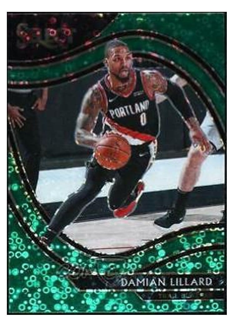 2020-21 Panini Select Base Set Damian Lillard #248 card