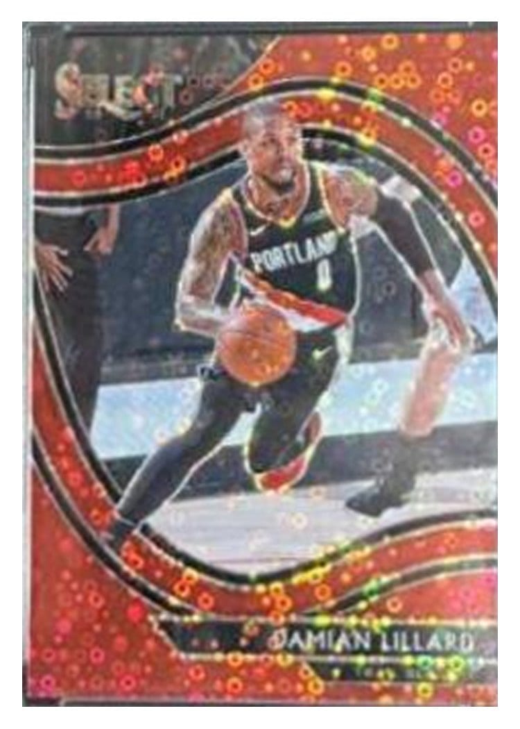 2020-21 Panini Select Base Set Damian Lillard #248 card