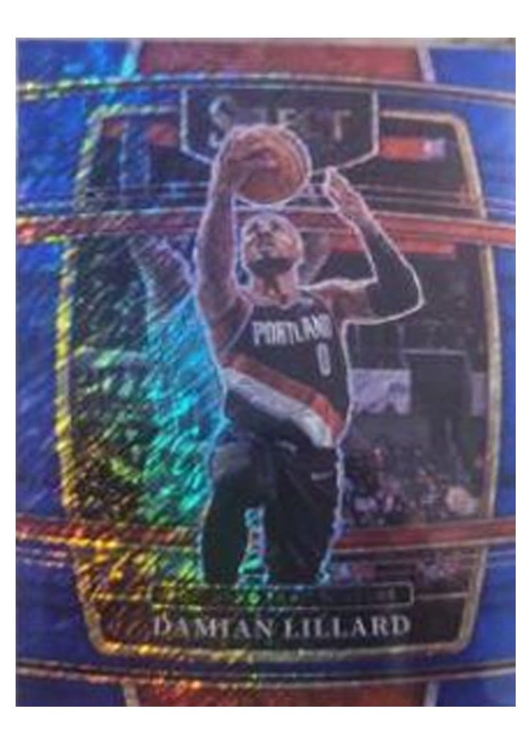 2021-22 Panini Select Base Set Damian Lillard #3 card