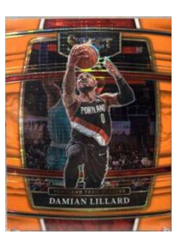 2021-22 Panini Select Base Set Damian Lillard #3 card