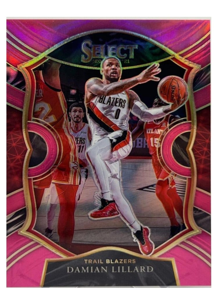 2021-22 Panini Select Base Set Damian Lillard #3 card