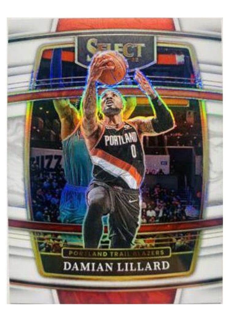 2021-22 Panini Select Base Set Damian Lillard #3 card