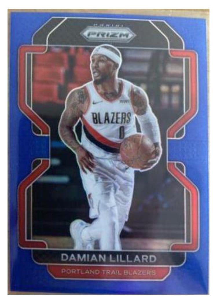 2021 Panini Prizm Damian Lillard #116 card