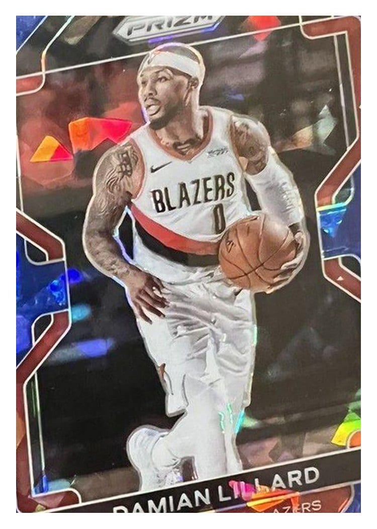2021 Panini Prizm Damian Lillard #116 card