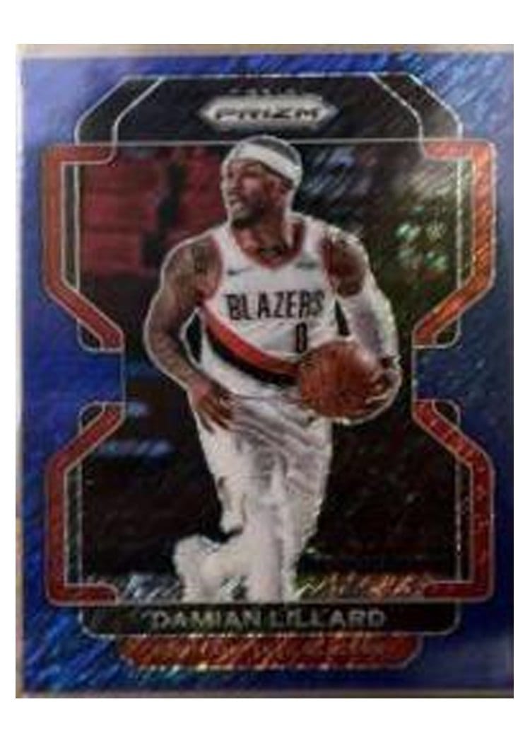 2021 Panini Prizm Damian Lillard #116 card