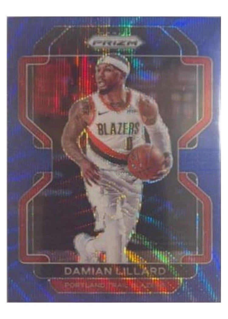 2021 Panini Prizm Damian Lillard #116 card