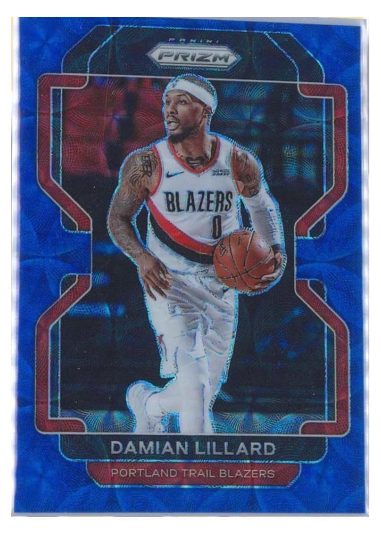 2021 Panini Prizm Damian Lillard #116 card