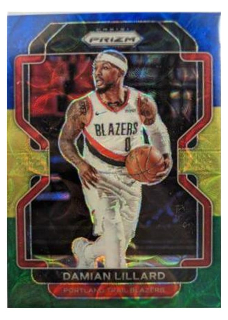 2021 Panini Prizm Damian Lillard #116 card