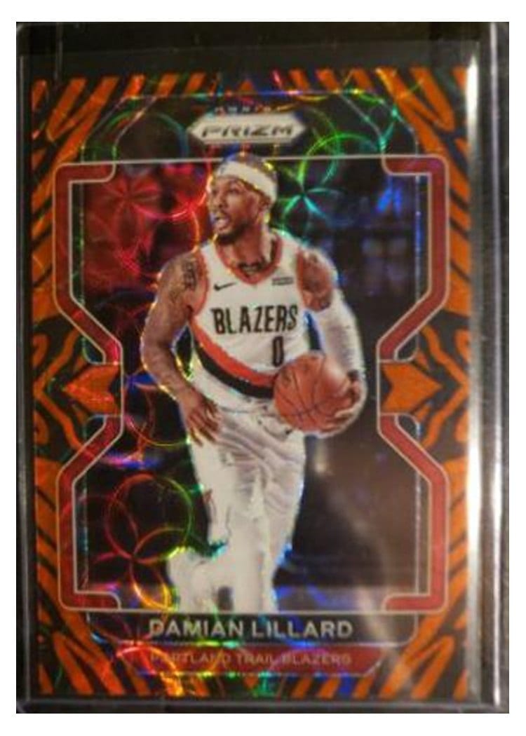 2021 Panini Prizm Damian Lillard #116 card