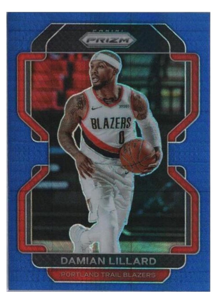 2021 Panini Prizm Damian Lillard #116 card