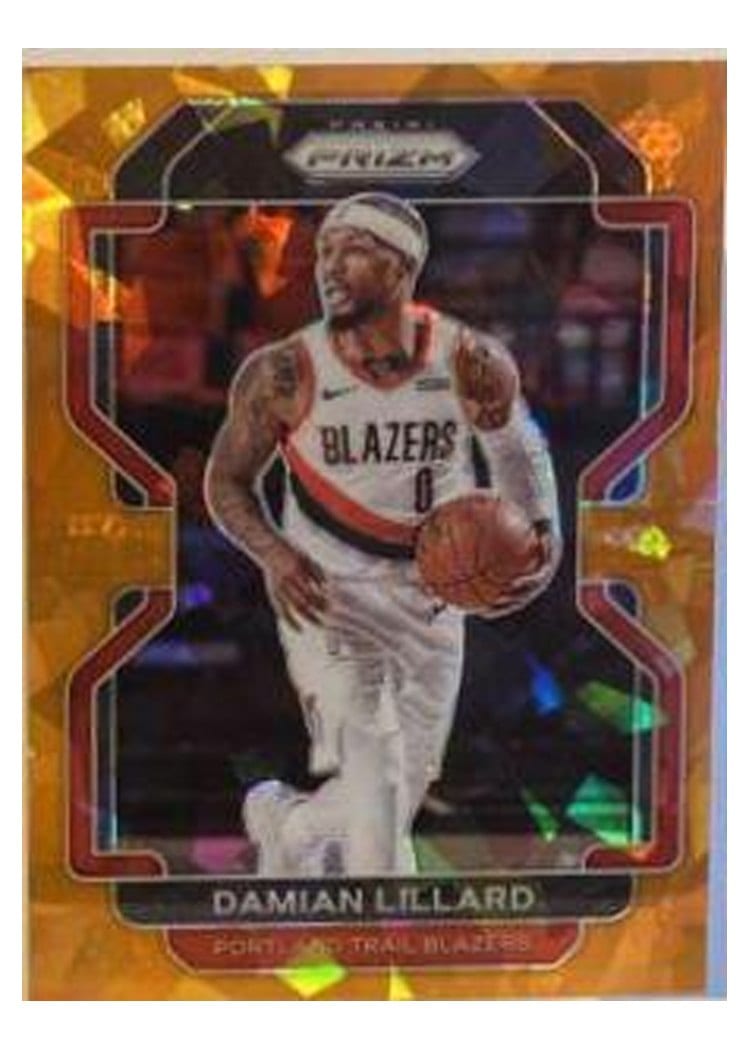 2021 Panini Prizm Damian Lillard #116 card