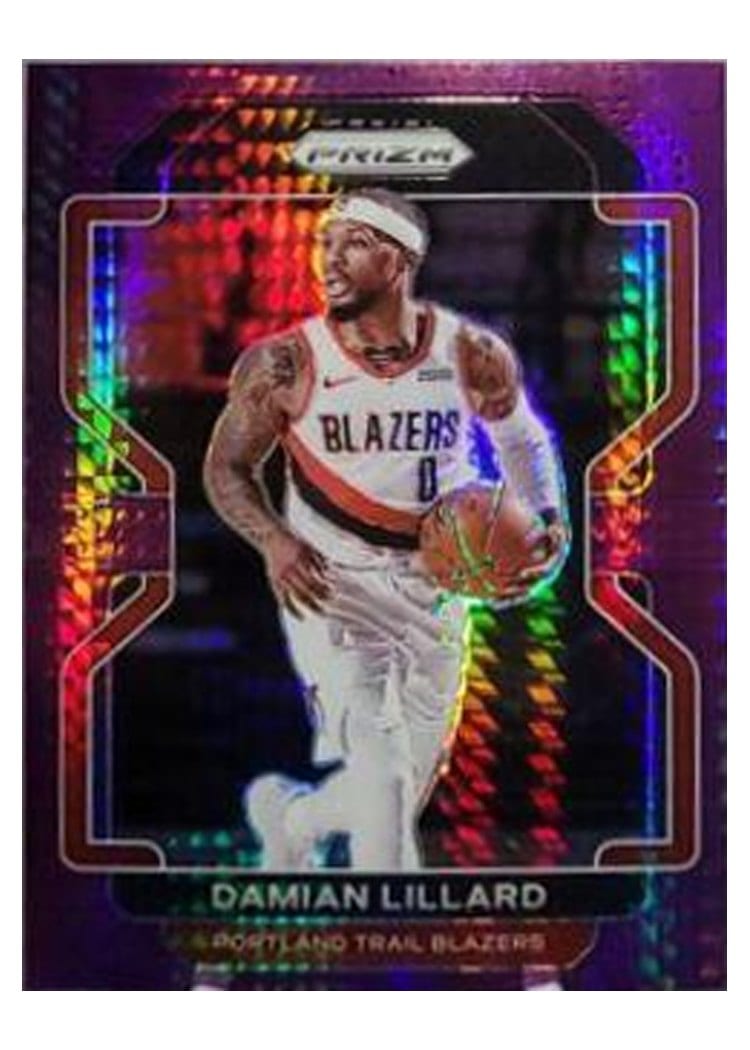 2021 Panini Prizm Damian Lillard #116 card