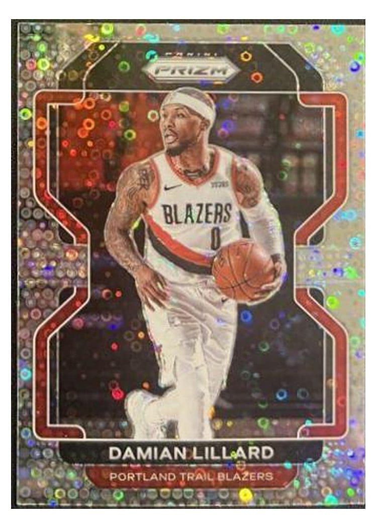 2021 Panini Prizm Damian Lillard #116 card