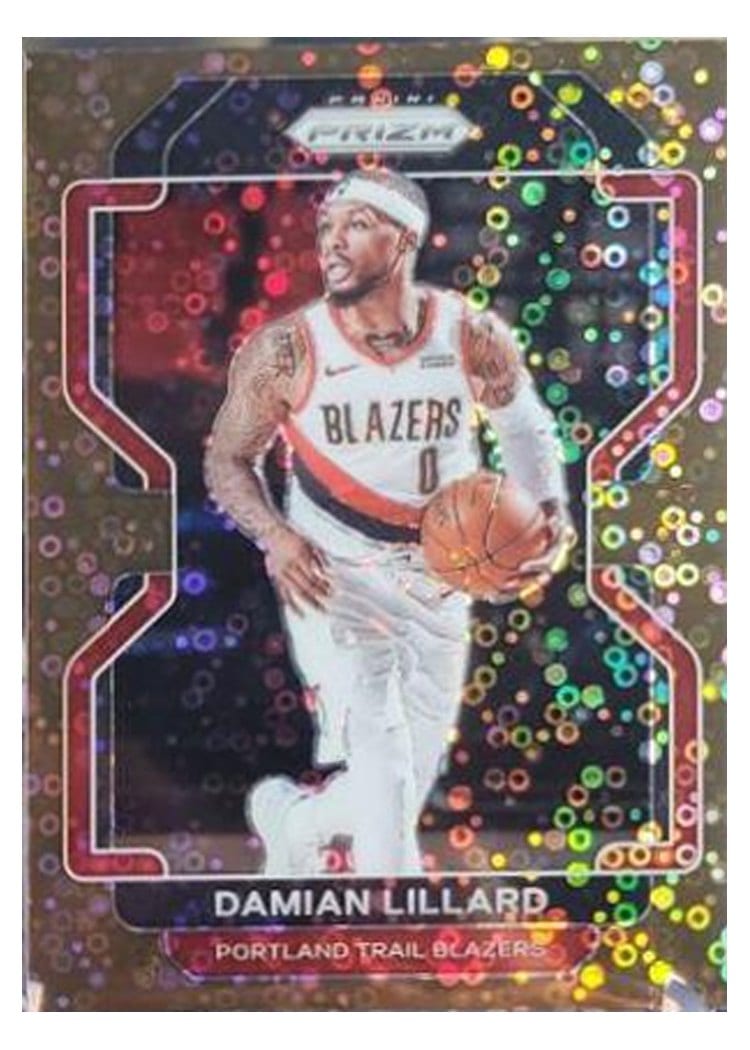 2021 Panini Prizm Damian Lillard #116 card