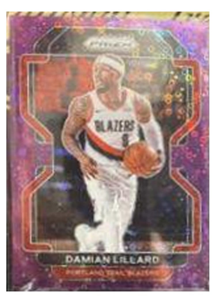 2021 Panini Prizm Damian Lillard #116 card