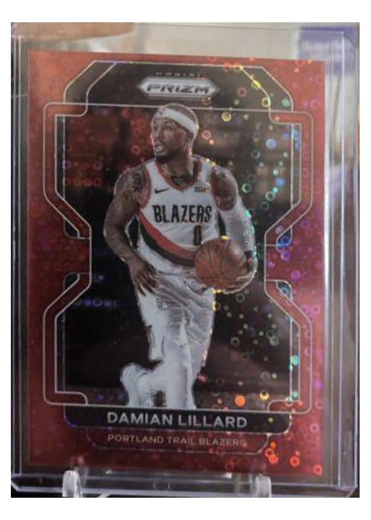 2021 Panini Prizm Damian Lillard #116 card