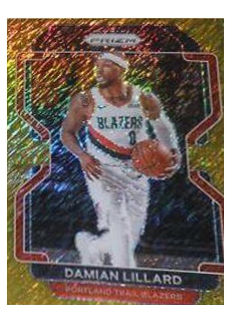2021 Panini Prizm Damian Lillard #116 card