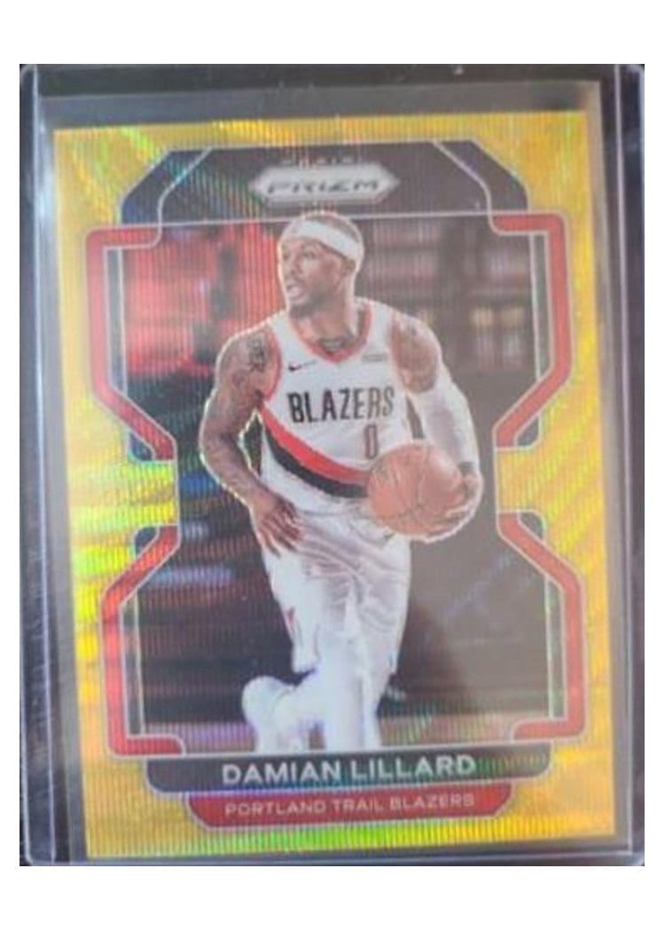 2021 Panini Prizm Damian Lillard #116 card