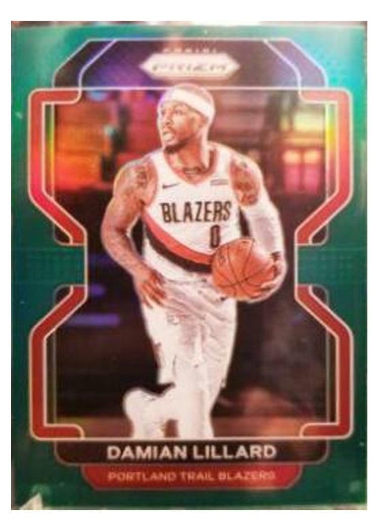 2021 Panini Prizm Damian Lillard #116 card