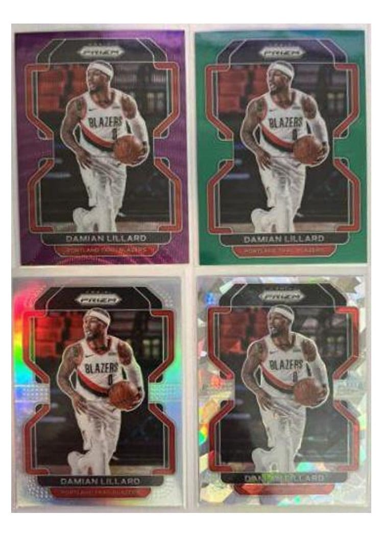2021 Panini Prizm Damian Lillard #116 card
