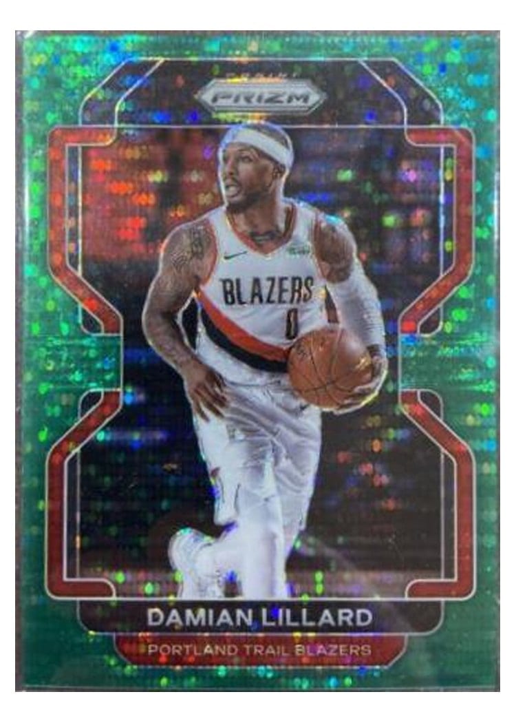 2021 Panini Prizm Damian Lillard #116 card