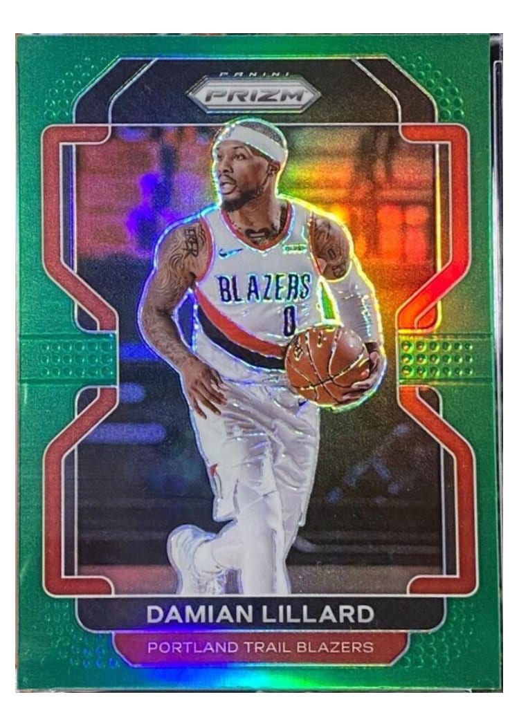 2021 Panini Prizm Damian Lillard #116 card